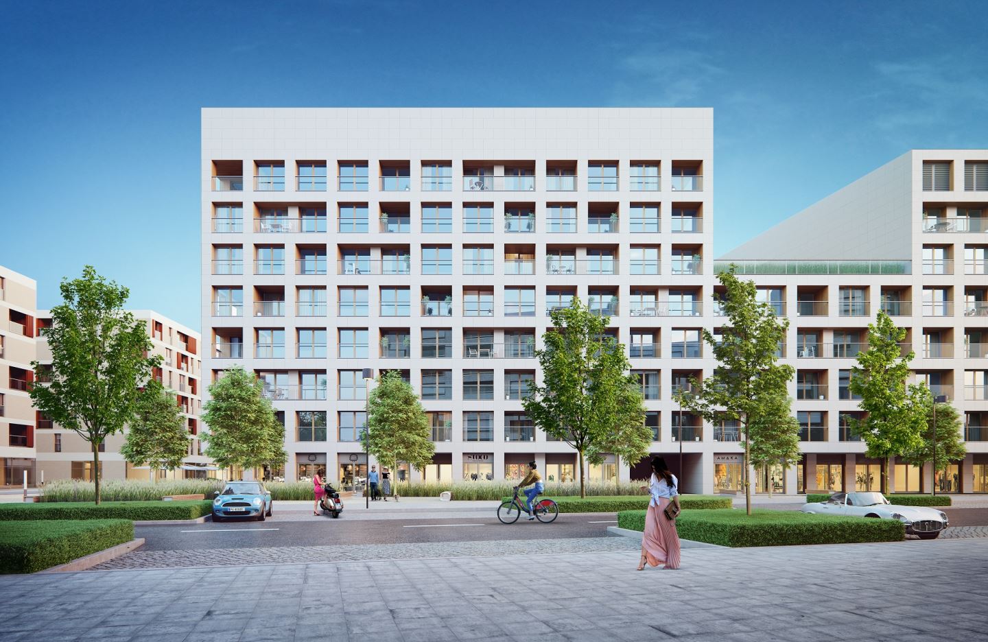 New Housing Development In Warsaw, Wola District | 19. Dzielnica